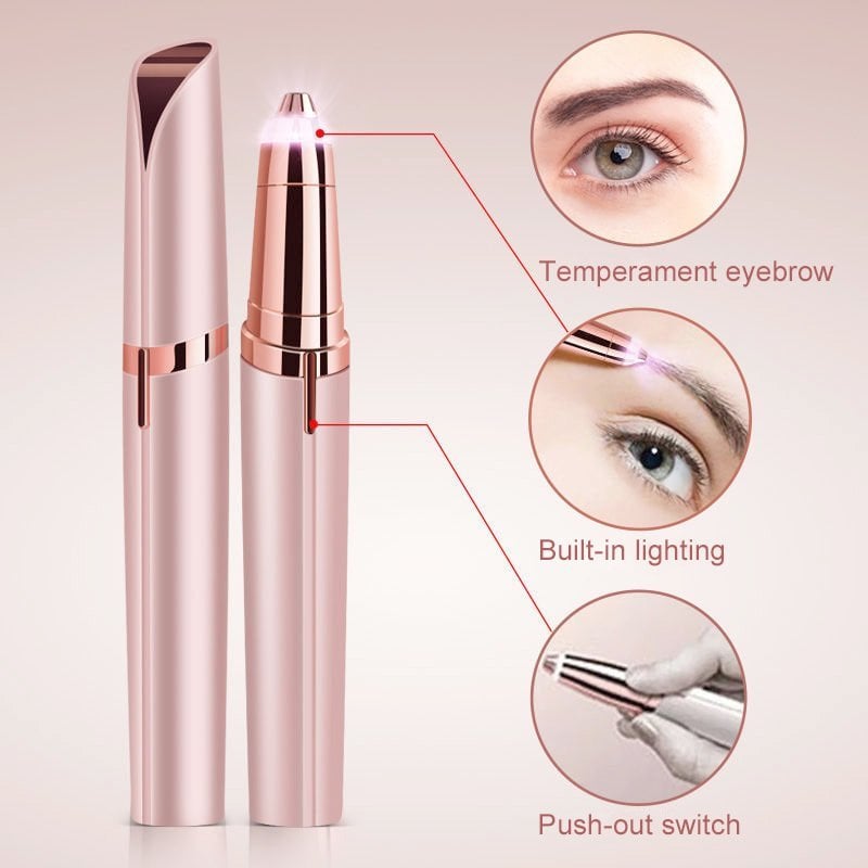 Rechargeable and Painless Facial Hair Removal Machine for Women