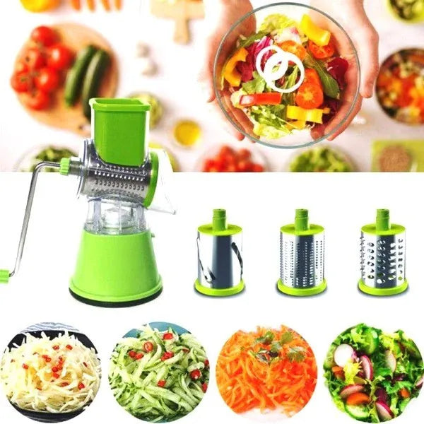 Manual Vegetable Cutter Slicer Multifunctional Round Slicer Gadget Multi-function Kitchen Gadget Food Processor Blender Cutter